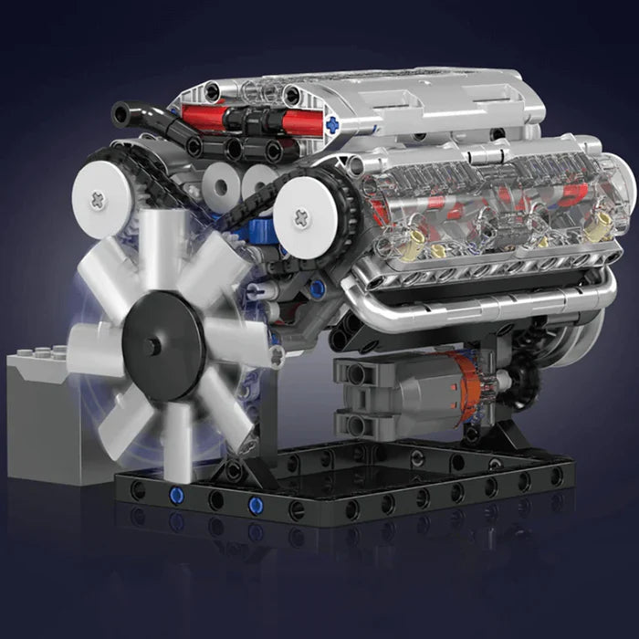 Motorisierter V8-Motor | 534 Teile