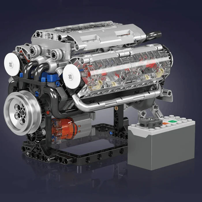 Motorisierter V8-Motor | 534 Teile