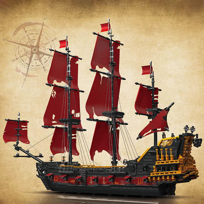 18. JAHRHUNDERT PIRATENSCHIFF | 3138 TEILE