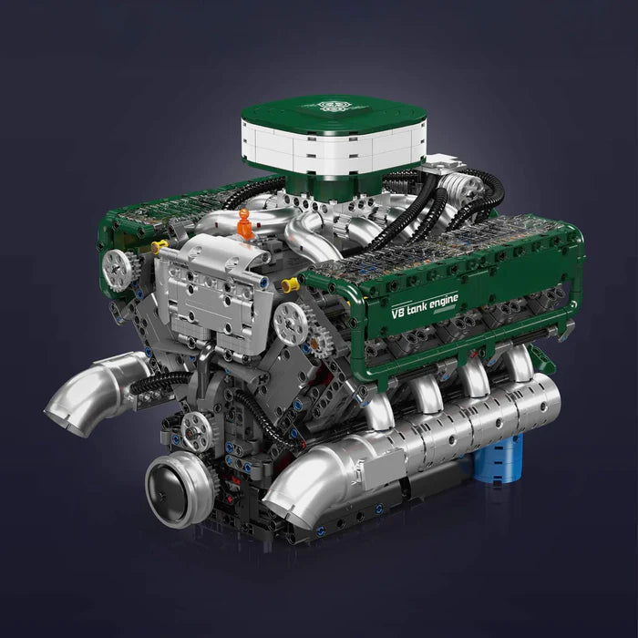 Motorisierter V8-Panzer-Motor | 2250 Teile