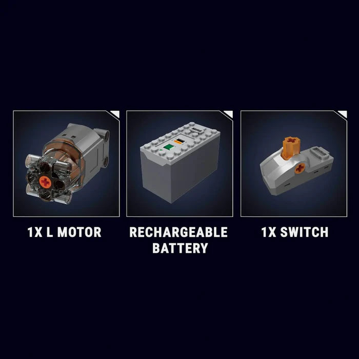 Motorisierter V8-Panzer-Motor | 2250 Teile