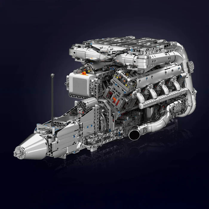 Ultimativer Chrom 5.5L V8-Motor & Getriebe | 2898 Teile