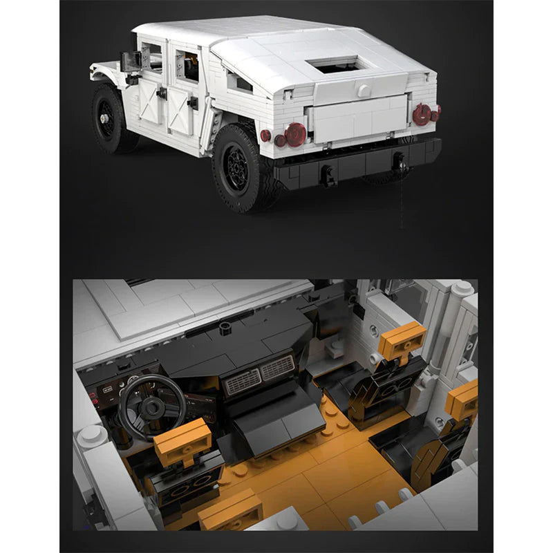 FERNBEDIENBARES H1 HUMVEE | 1382 TEILE
