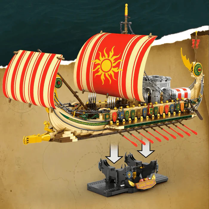 GRIECHISCHES KRIEGSCHIFF | 2982 TEILE