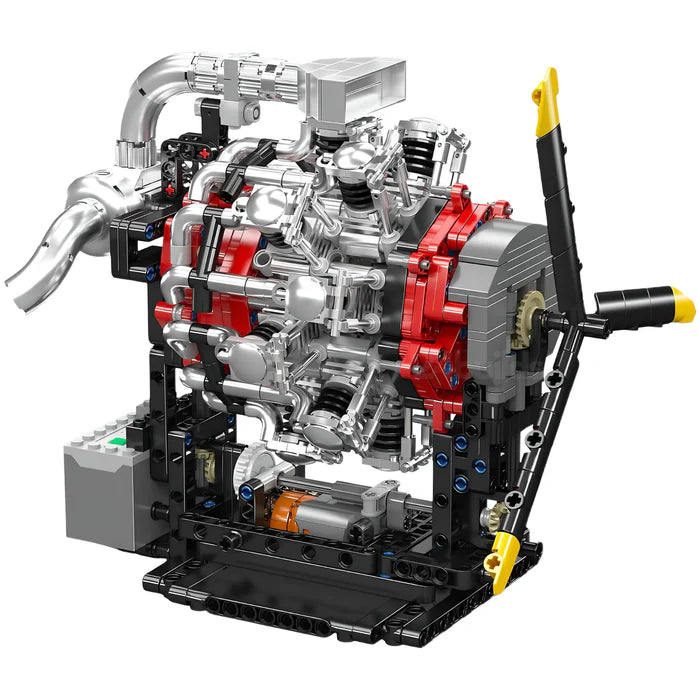 Motorisierter Radialflugzeugmotor | 1146 Teile