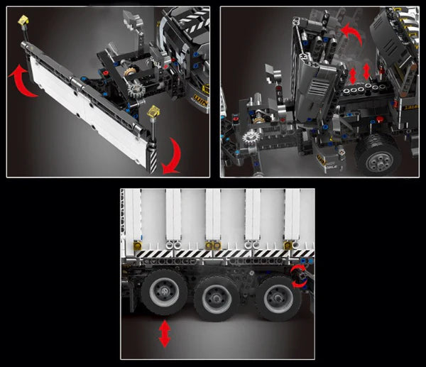 Winter-Schneepflug | 1636 Teile