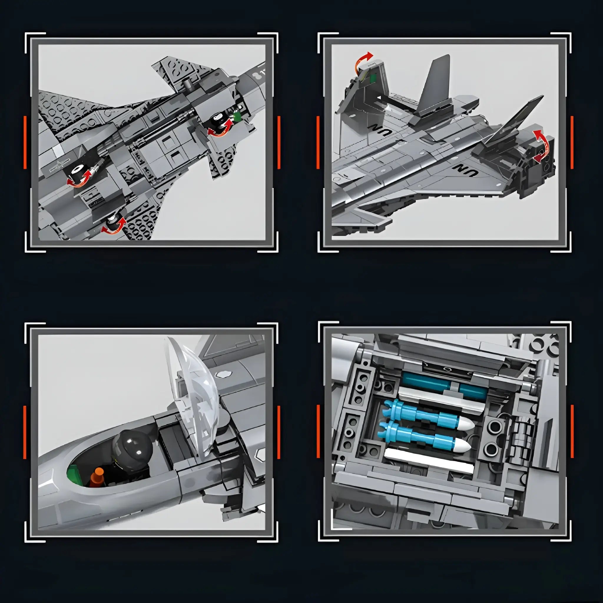 SEMBO JAGDBOMBER | 625 TEILE