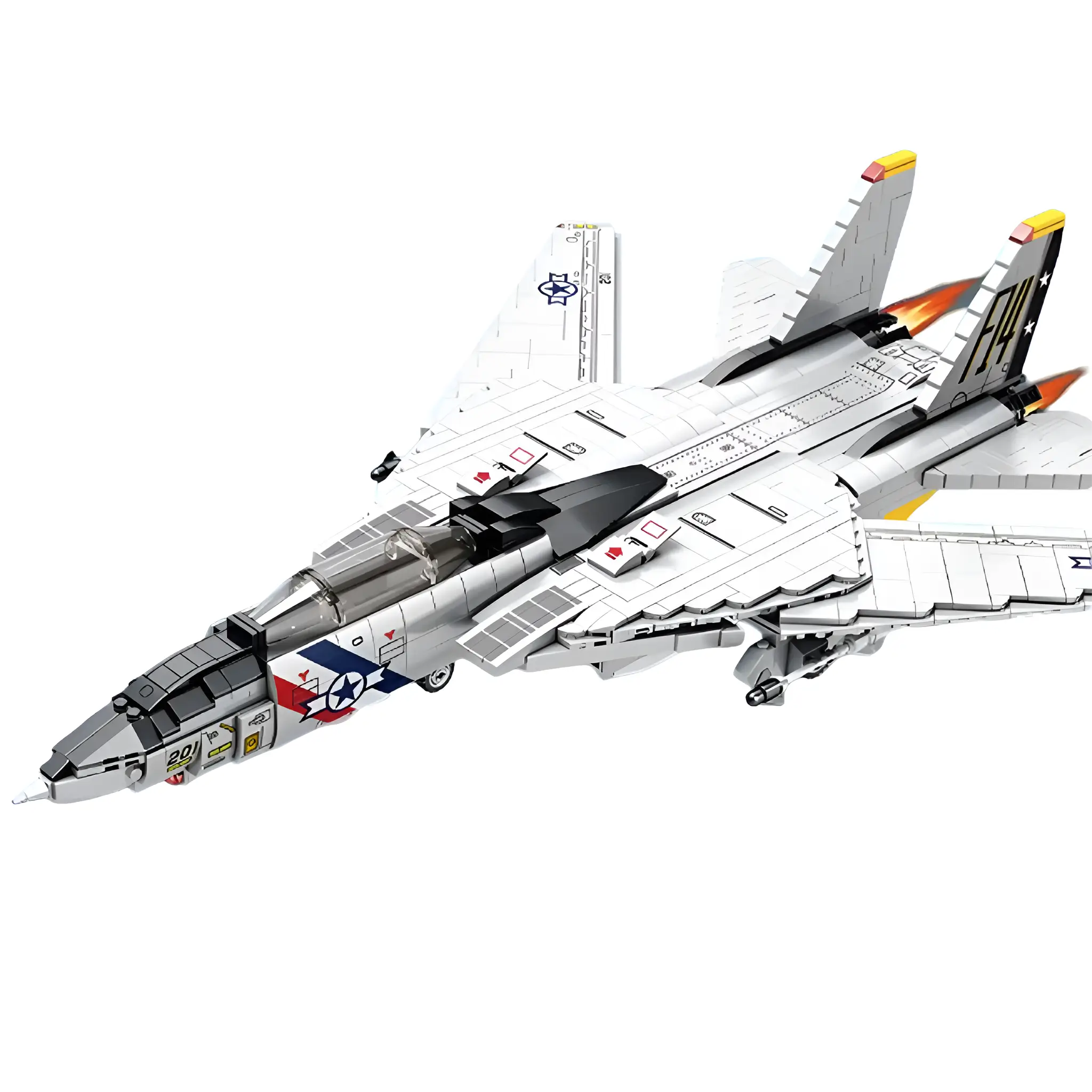 TOMCAT F-14 MILITÄR | 1614 TEILE