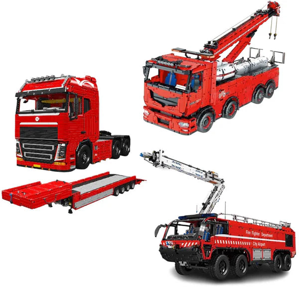 Ultimatives Schwerlastmaschinen-Bundle | 25.624 Teile