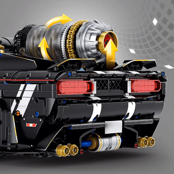 DAS ALL-AMERICAN V8 MUSCLE CAR | 3750 TEILE