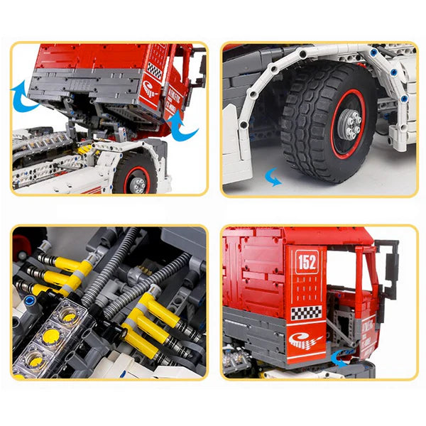 Ferngesteuerter Renn-Lkw | 2638 Teile