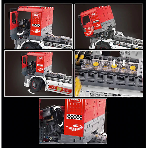 Ferngesteuerter Renn-Lkw | 2638 Teile
