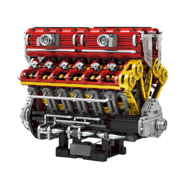 Ultimativer italienischer Supersportwagen V12-Motor | 4718 Teile