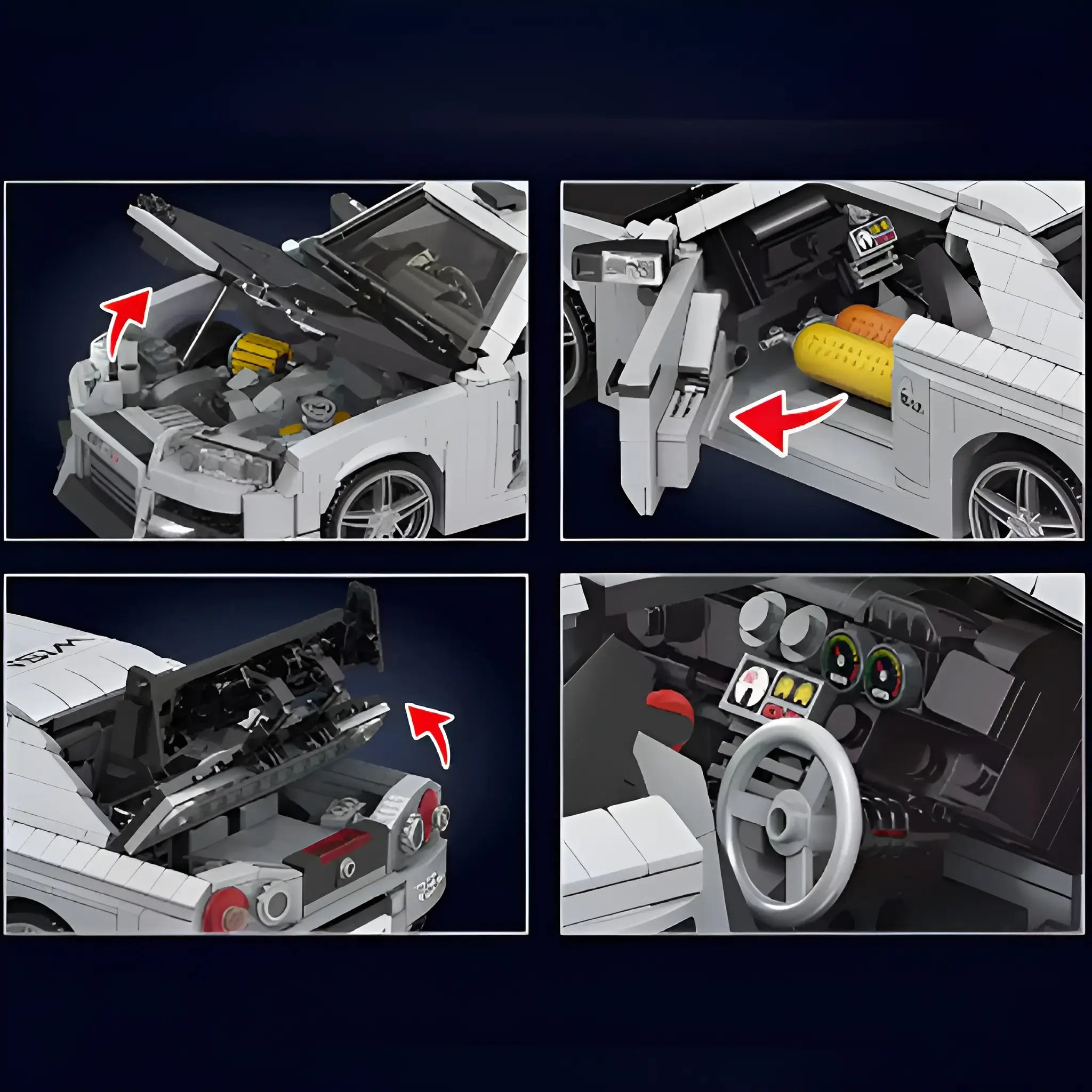 NISSAN SKYLINE R34 | 1471 TEILE