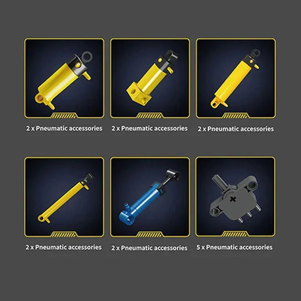 Ferngesteuerter Kranwagen | 4011 Teile