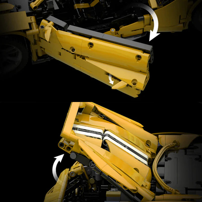 CORSA YELLOW ITALIAN SUPERCAR | 3187 TEILE