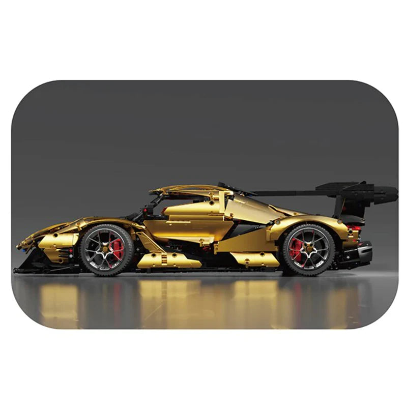 SATIN GOLD "INTENSE EMOTION" HYPERCAR | 3667 TEILE