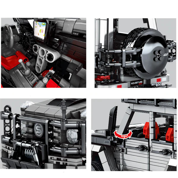 FERNSTEURBARES 4X4 | 1852 TEILE