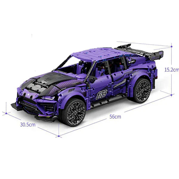 SATIN PURPLE OFF ROAD BULL | 2374 TEILE