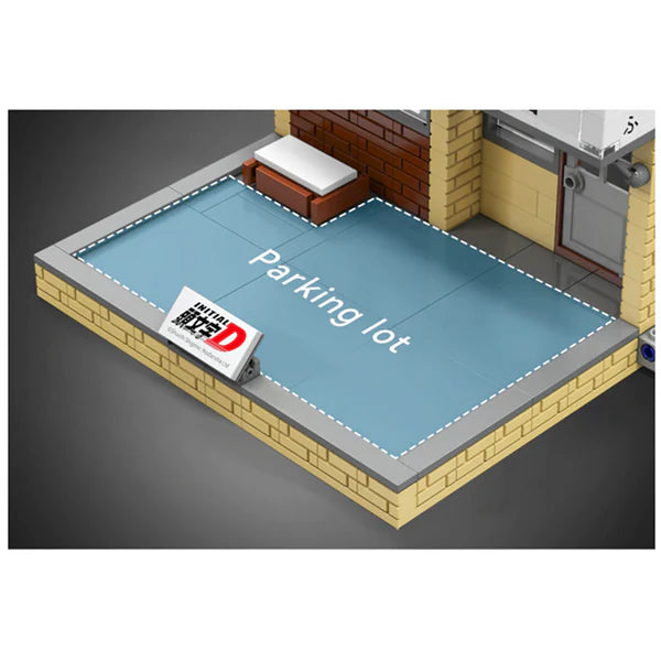 Initial D Fujiwara Tofu Shop & AE86 | 486 Teile