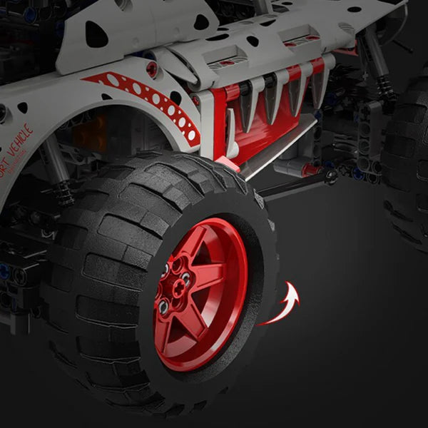 "DACHSEL" MONSTER TRUCK | 986 TEILE