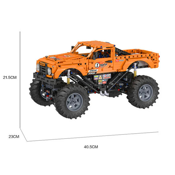 FERNSTEUERBARER MONSTERTRUCK | 1492 TEILE