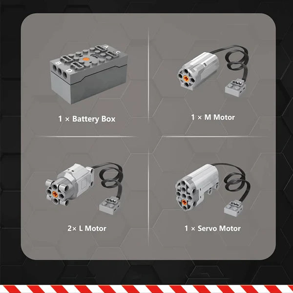 Ferngesteuerter Muldenkipper & Abschleppwagen | 2949 Teile