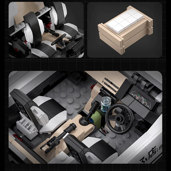 INITIAL D AE86 | 1233 TEILE