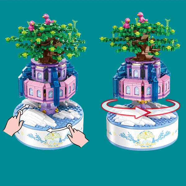 Stadt im Himmel Spieluhr | 457 Teile