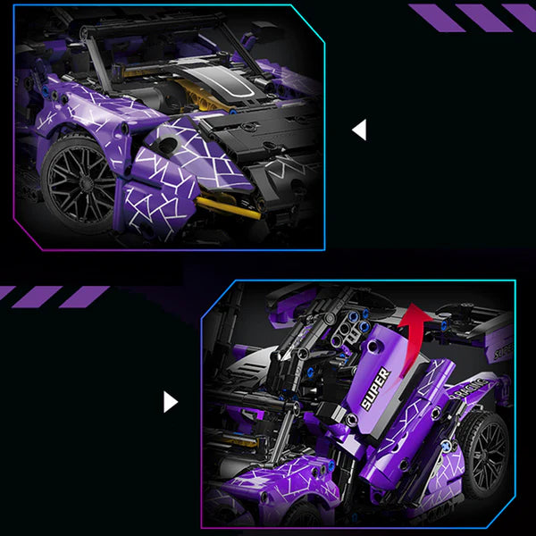 ELECTRIC PURPLE MASTER OF MONACO | 1226 TEILE