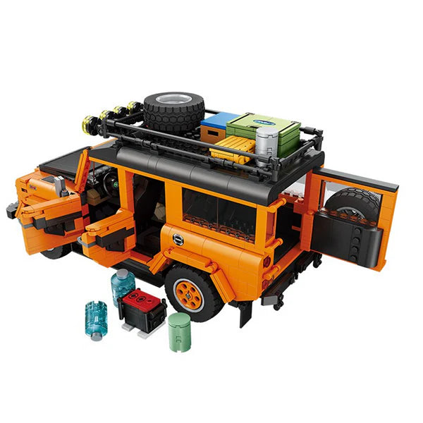 Klassischer britischer Offroader | 1268 Teile