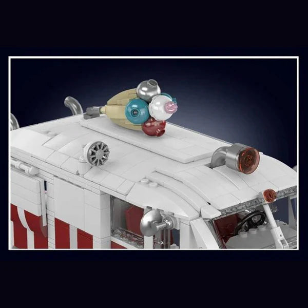 Getuntes Eiswagen | 1077 Teile