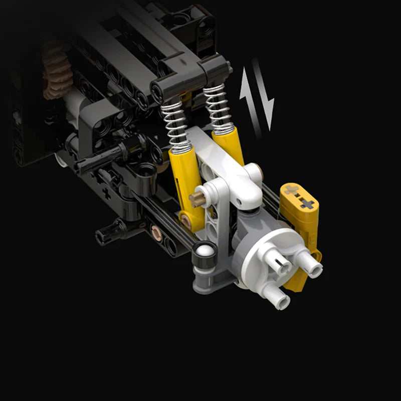 CORSA YELLOW ITALIAN SUPERCAR | 3187 TEILE