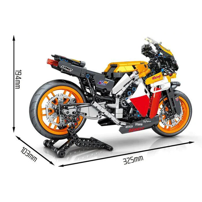 ORANGE DEMON RENNRAD | 700 TEILE