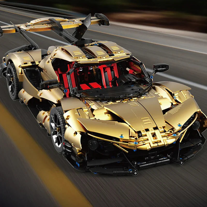 SATIN GOLD "INTENSE EMOTION" HYPERCAR | 3667 TEILE