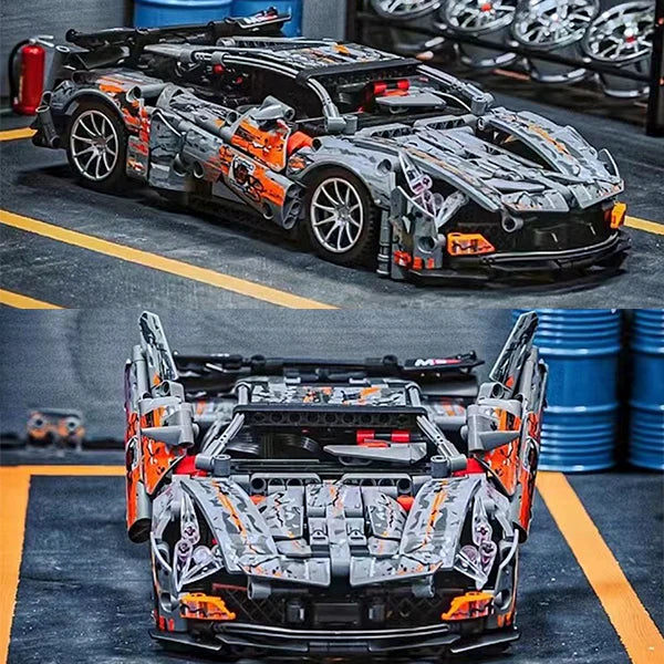 Ferngesteuertes Britisches Hypercar 1142 Teile