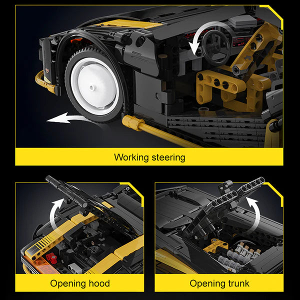 FERNSTEUERBAR CYBERCAR | 1681 TEILE