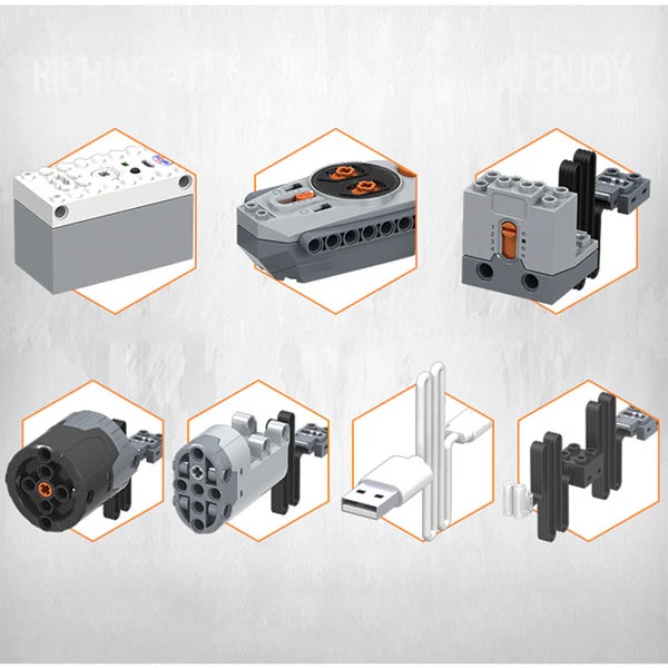 FERNSTEUERBARER MONSTERTRUCK | 1492 TEILE