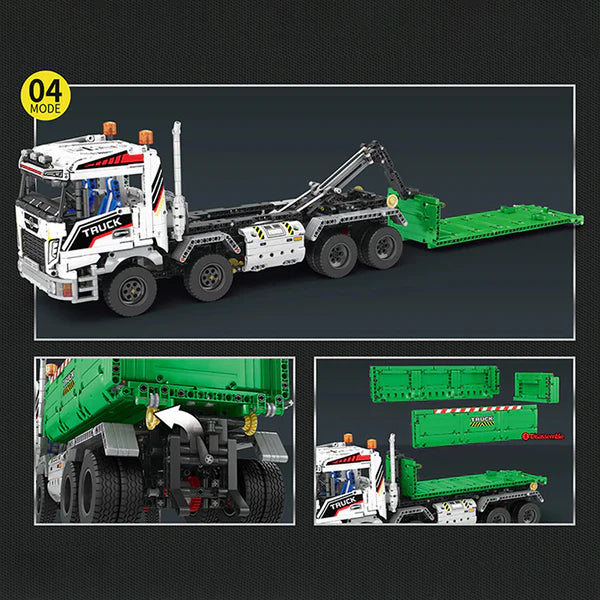 Ferngesteuerter Muldenkipper & Abschleppwagen | 2949 Teile