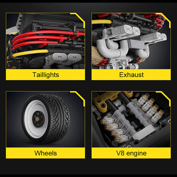 FERNSTEUERBAR CYBERCAR | 1681 TEILE