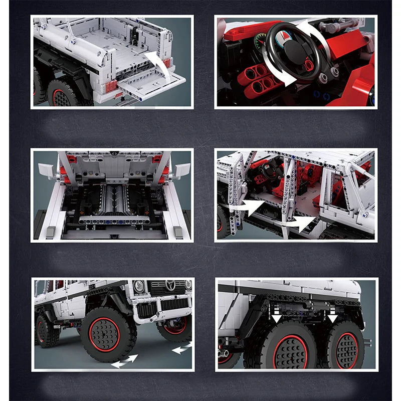 FERNGESTEUERTES DEUTSCHES 6x6 | 3685 TEILE