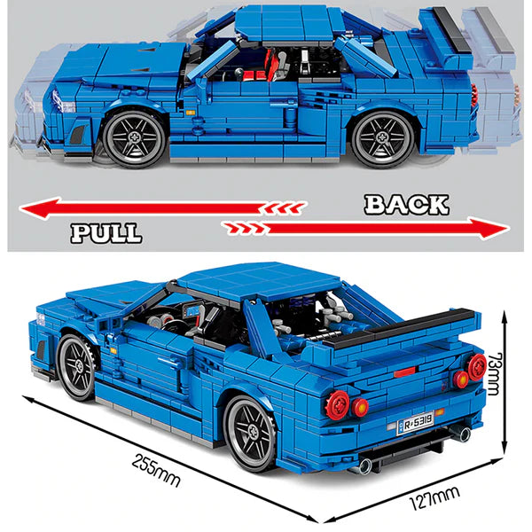 Godzilla R34 833 Teile