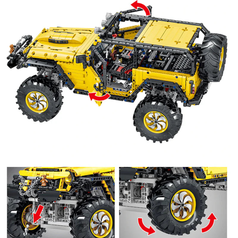 "BANANA" OFF ROADER | 2452 TEILE