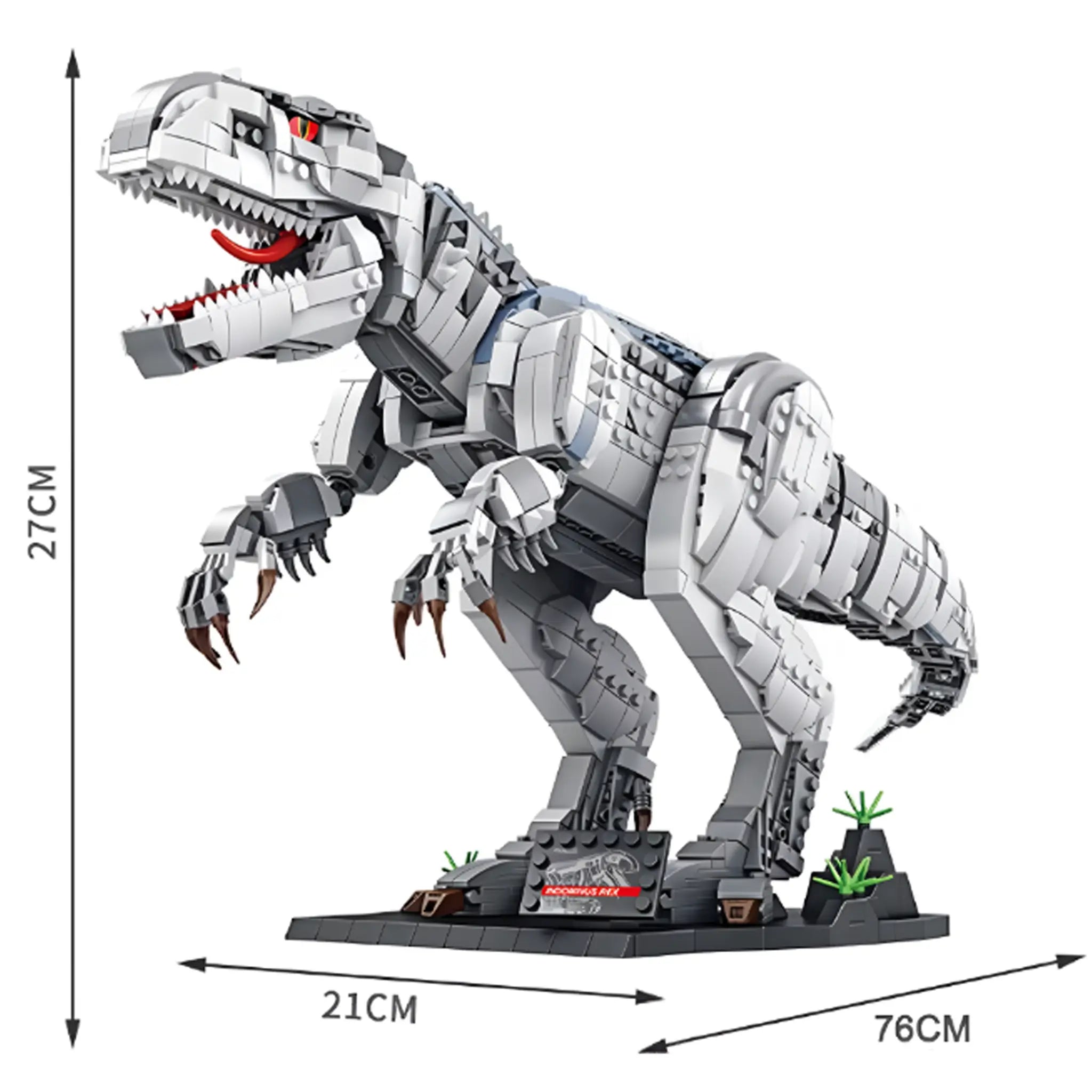 TYRANNOSAURUS WEISS | 2108 TEILE