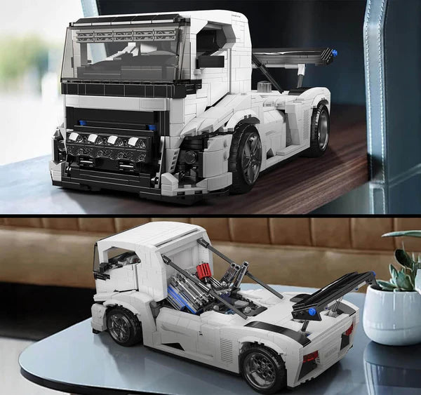 Hochleistungs-Europäischer Renntruck | 1603 Teile