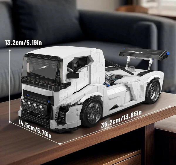 Hochleistungs-Europäischer Renntruck | 1603 Teile