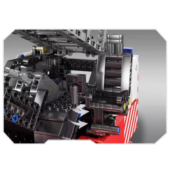 Ferngesteuertes Feuerwehrfahrzeug | 4886 Teile