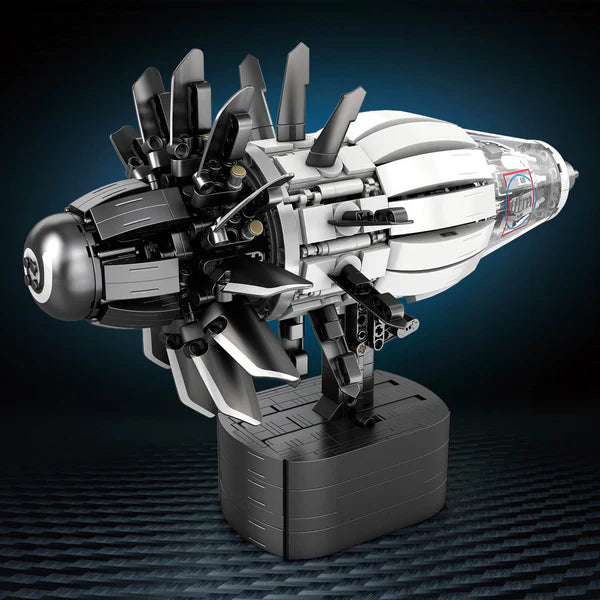 Motorisierter Flugzeugmotor | 1350 Teile