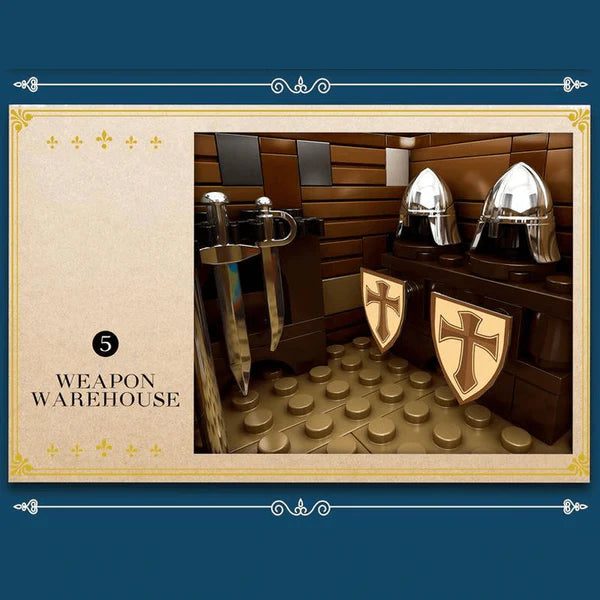 Mittelalterliches Bistro und Tavern | 2830 Teile