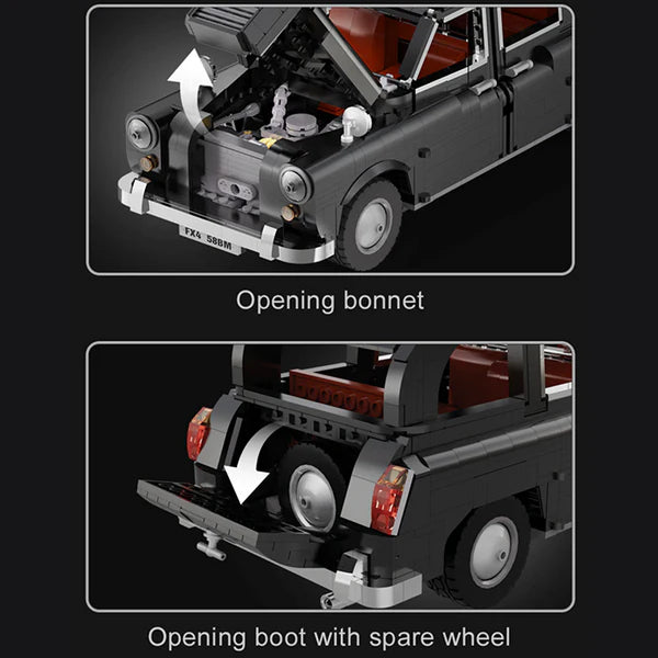 FERNGESTEUERTES LONDONER TAXI | 1870 TEILE